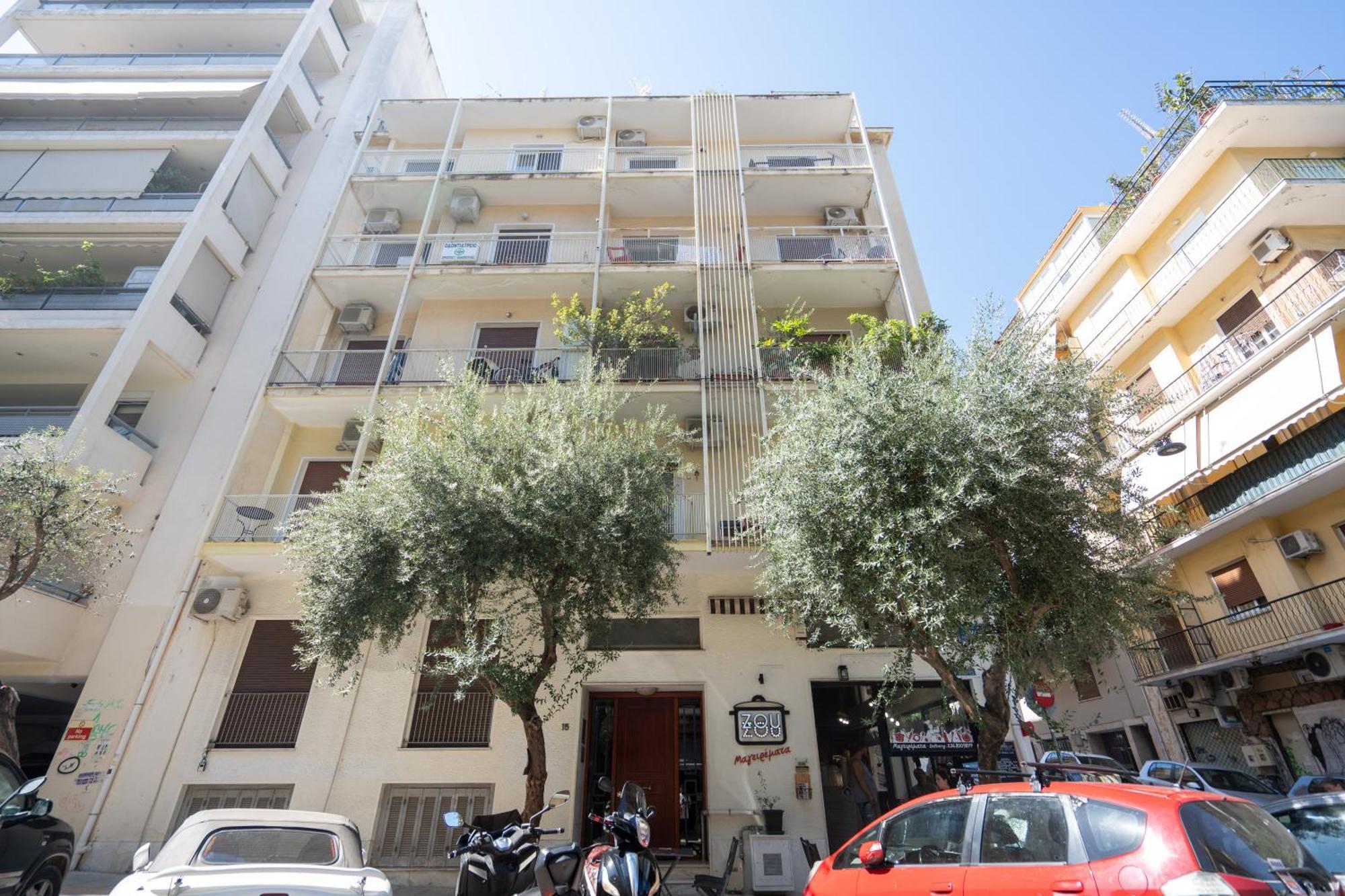 Sophisticated Modern Apt In Athens Center Eksteriør bilde